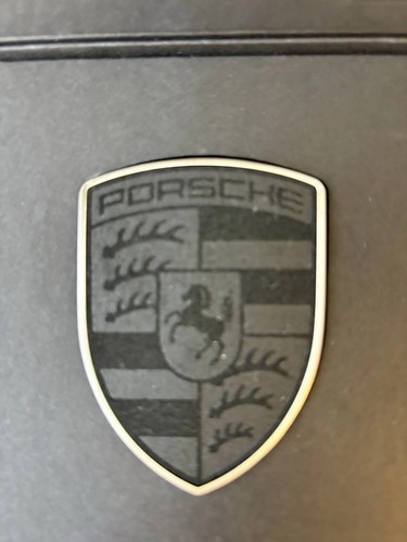 Porsche emblem geschenkbox - emblem, in