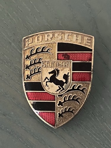 Original porsche haubenwappen - porsche,