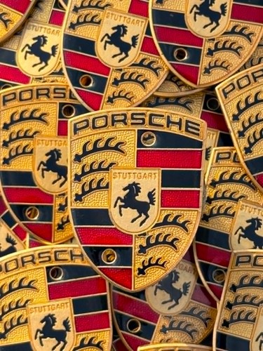 Porsche emblem felgen - f.,