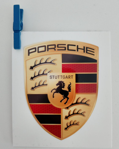 Porsche aufkleber wappen - porsche,