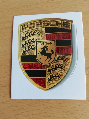 Porsche emblem - emblem, (aufleber)