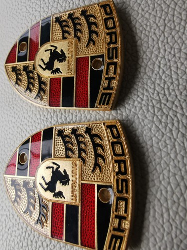 Porsche wappen metall - porsche,